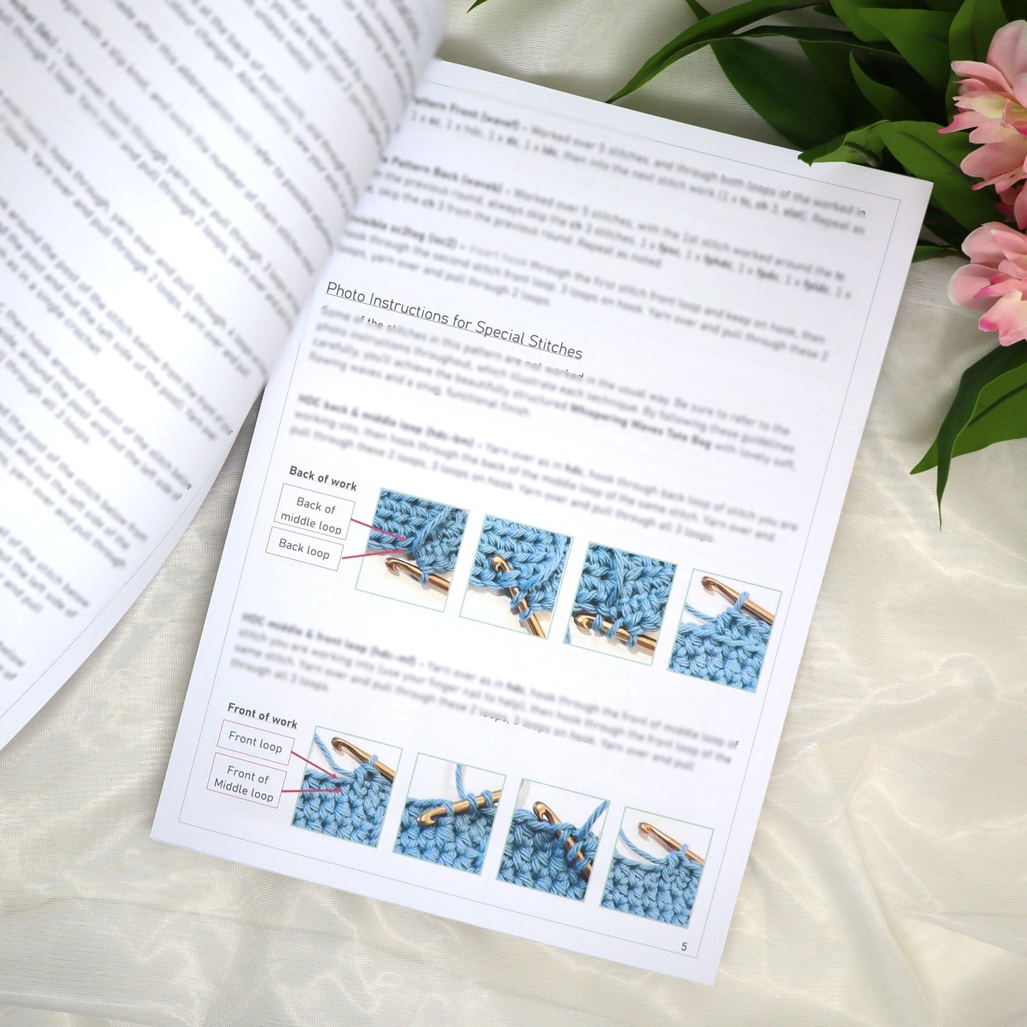 Whispering Waves Tote Bag Crochet Pattern (Digital PDF Download)