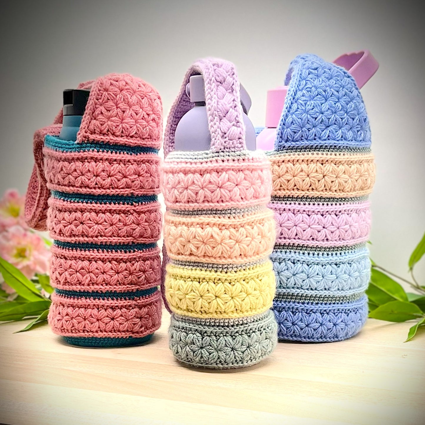 Crochet Water Bottle covers