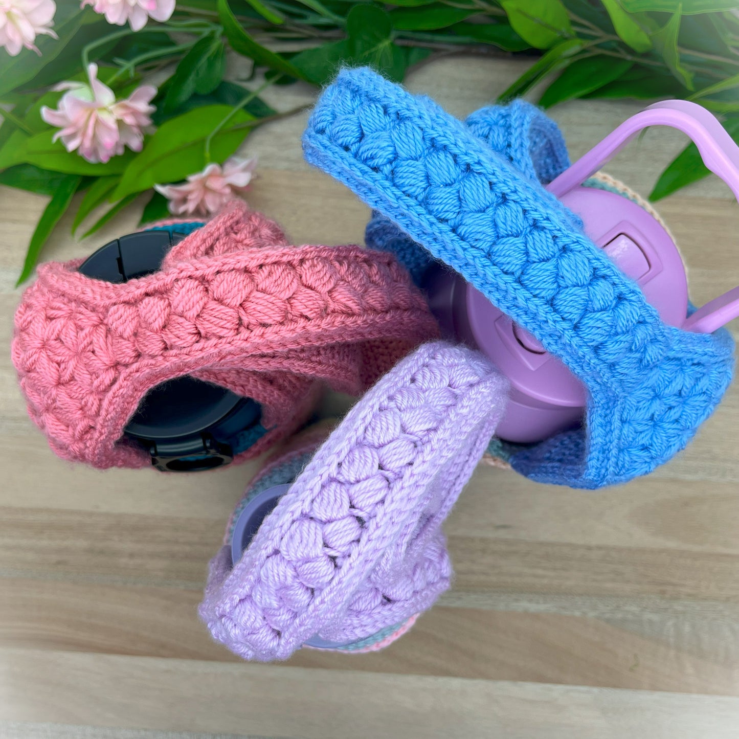 Blossom Breeze Drink Bottle Holder Crochet Pattern (Digital PDF Download)