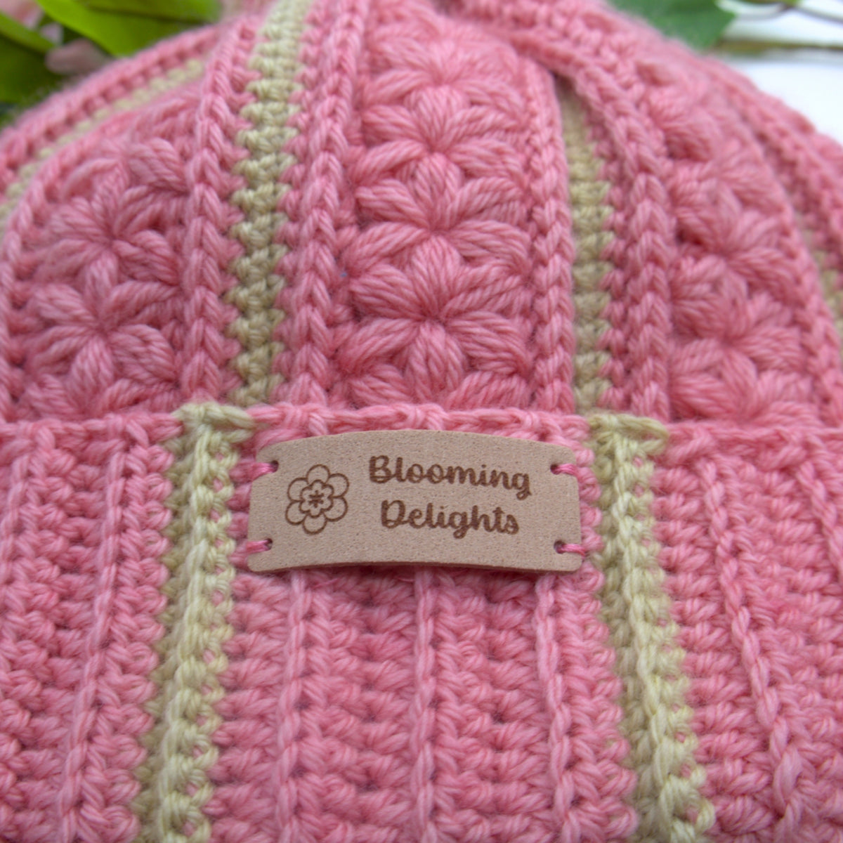 Blossom Breeze Beanie Crochet Pattern (Digital PDF Download)