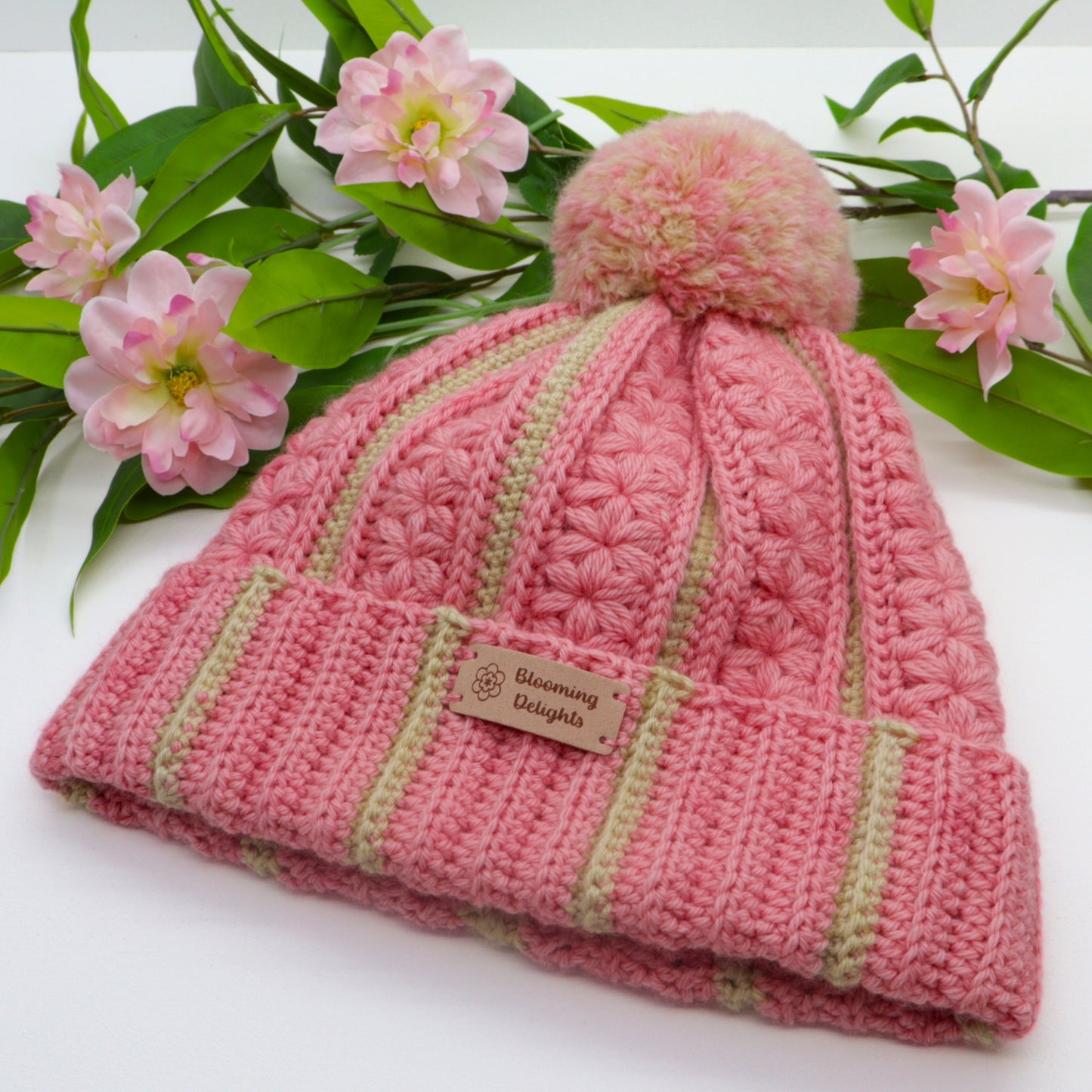 Blossom Breeze Beanie – Printed Pattern (Wholesale)