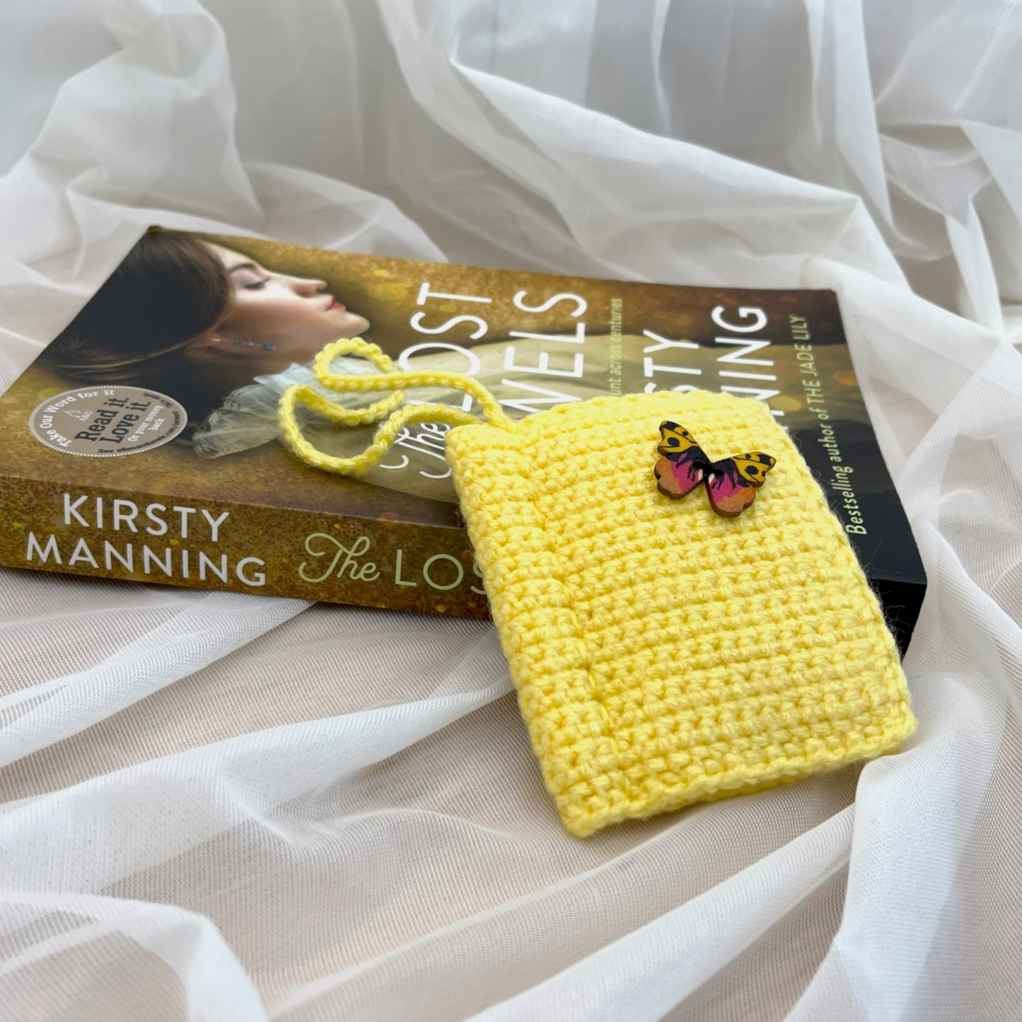 Book Lovers Gift Tag Crochet Pattern (Digital PDF Download)