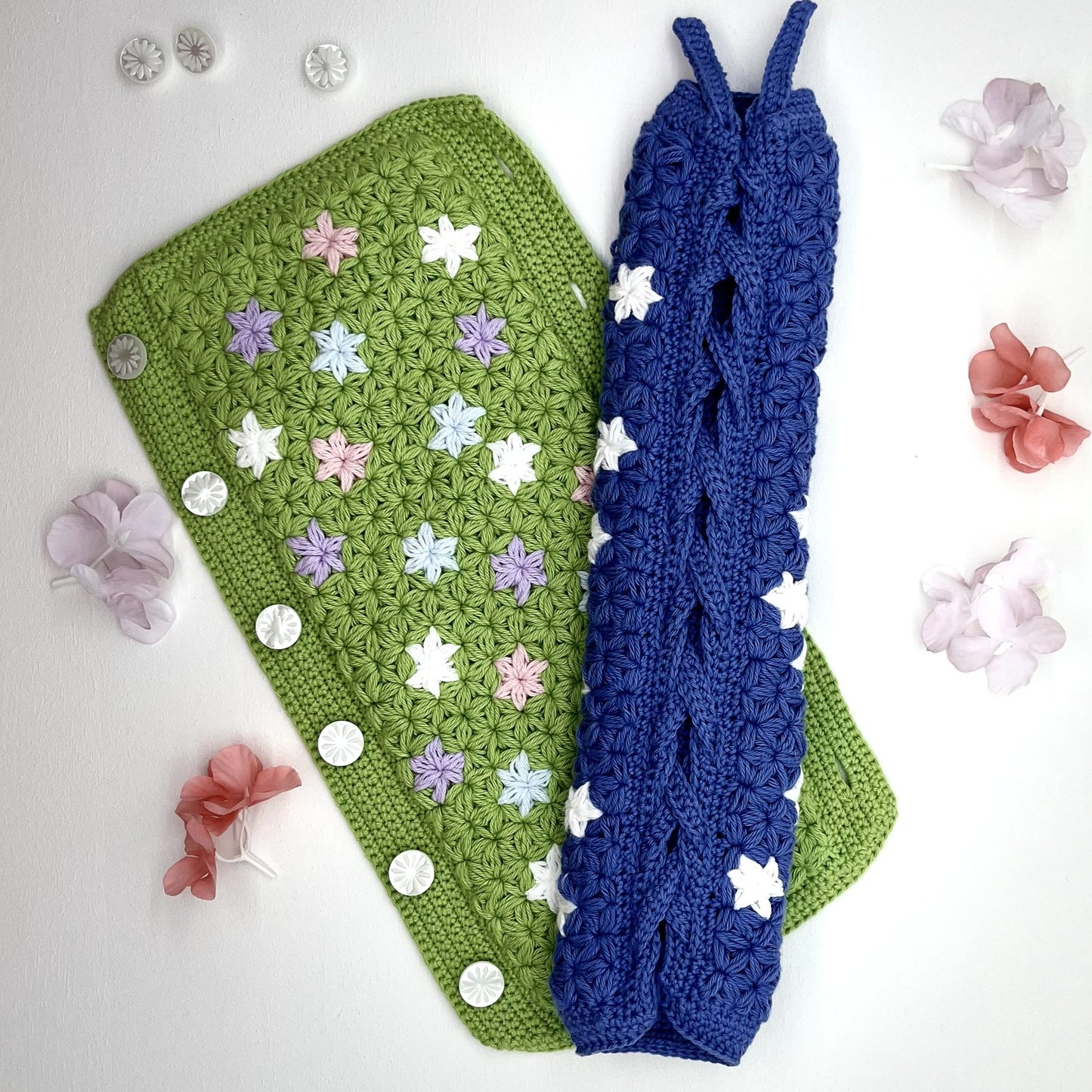 Sprinkle of Jasmine Strap Cozy Crochet Pattern (Digital PDF Download)