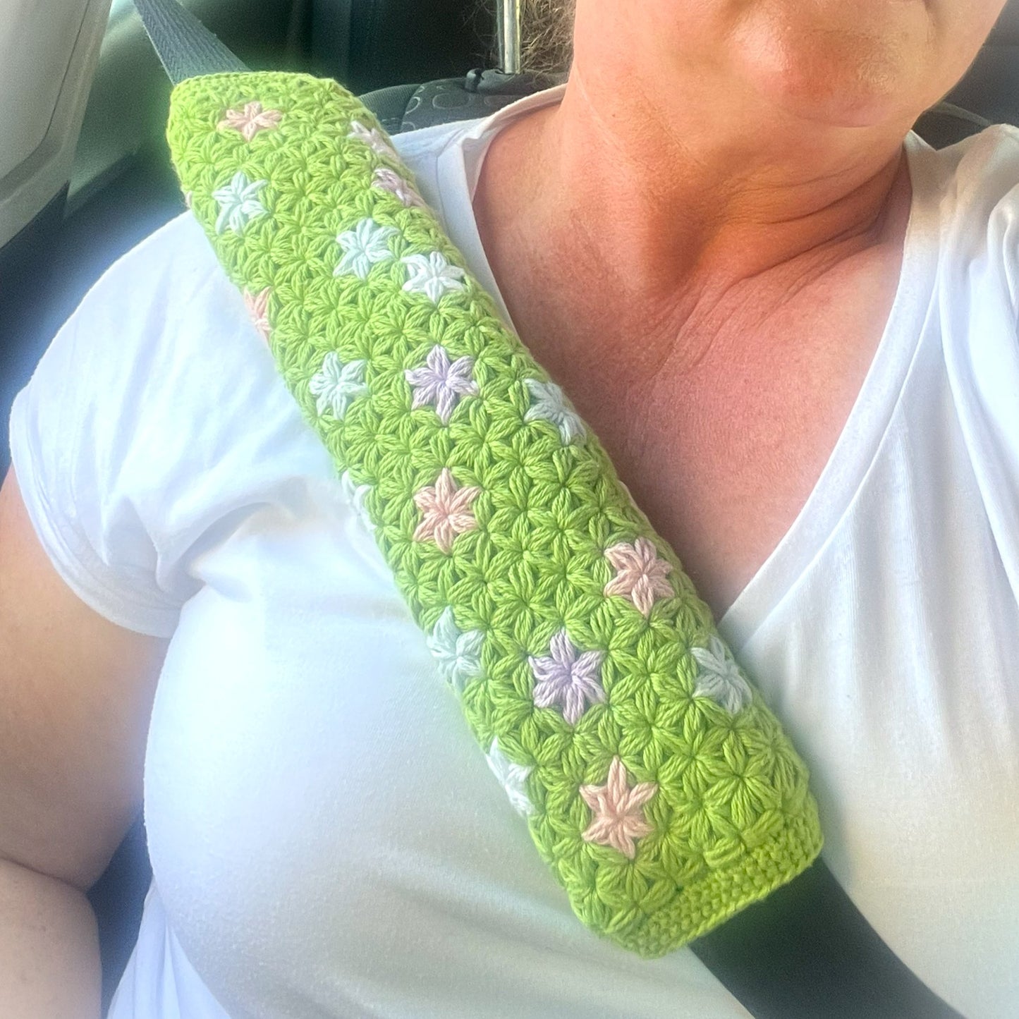 Sprinkle of Jasmine Strap Cozy – Printed Pattern (Wholesale)